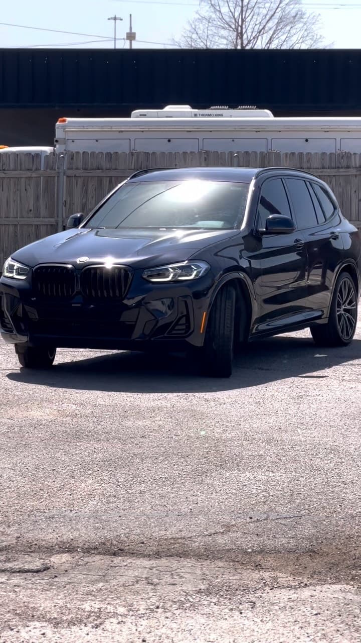 Window Tint at Dallas Tint Shop on a BMW