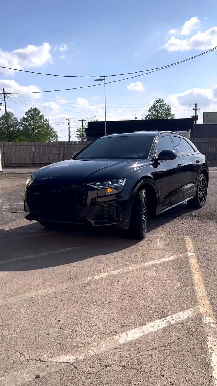 Window Tint at Dallas Tint Shop on a Audi