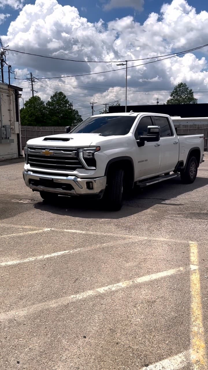 Window Tint at Dallas Tint Shop on a Chevrolet