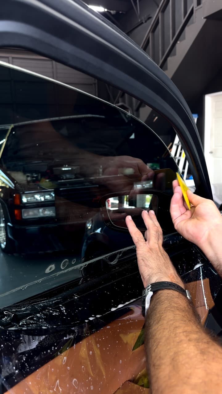 Window Tint at Dallas Tint Shop on a BMW